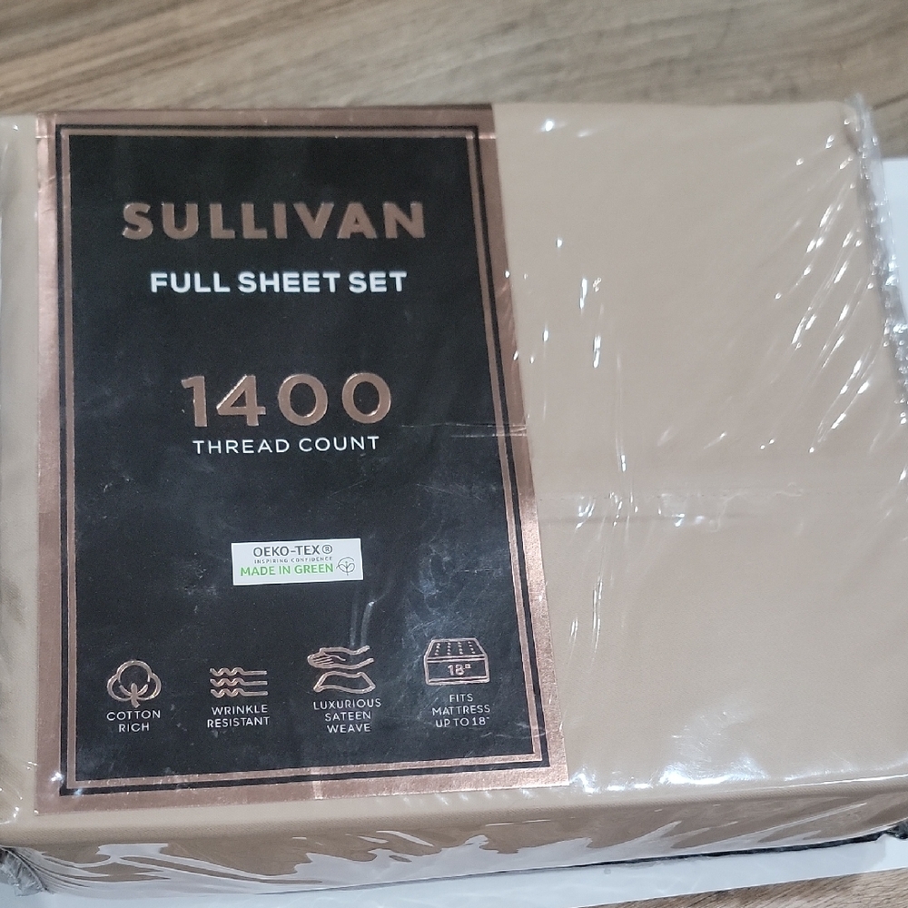 1400 Thread Count Full Sheet Set.